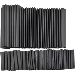 127pcs Heat Shrink Tubing 2:1, Electrical Wire Cable Wrap Assortment Electric Insulation Heat Shrink Tube Kit (7 Sizes)