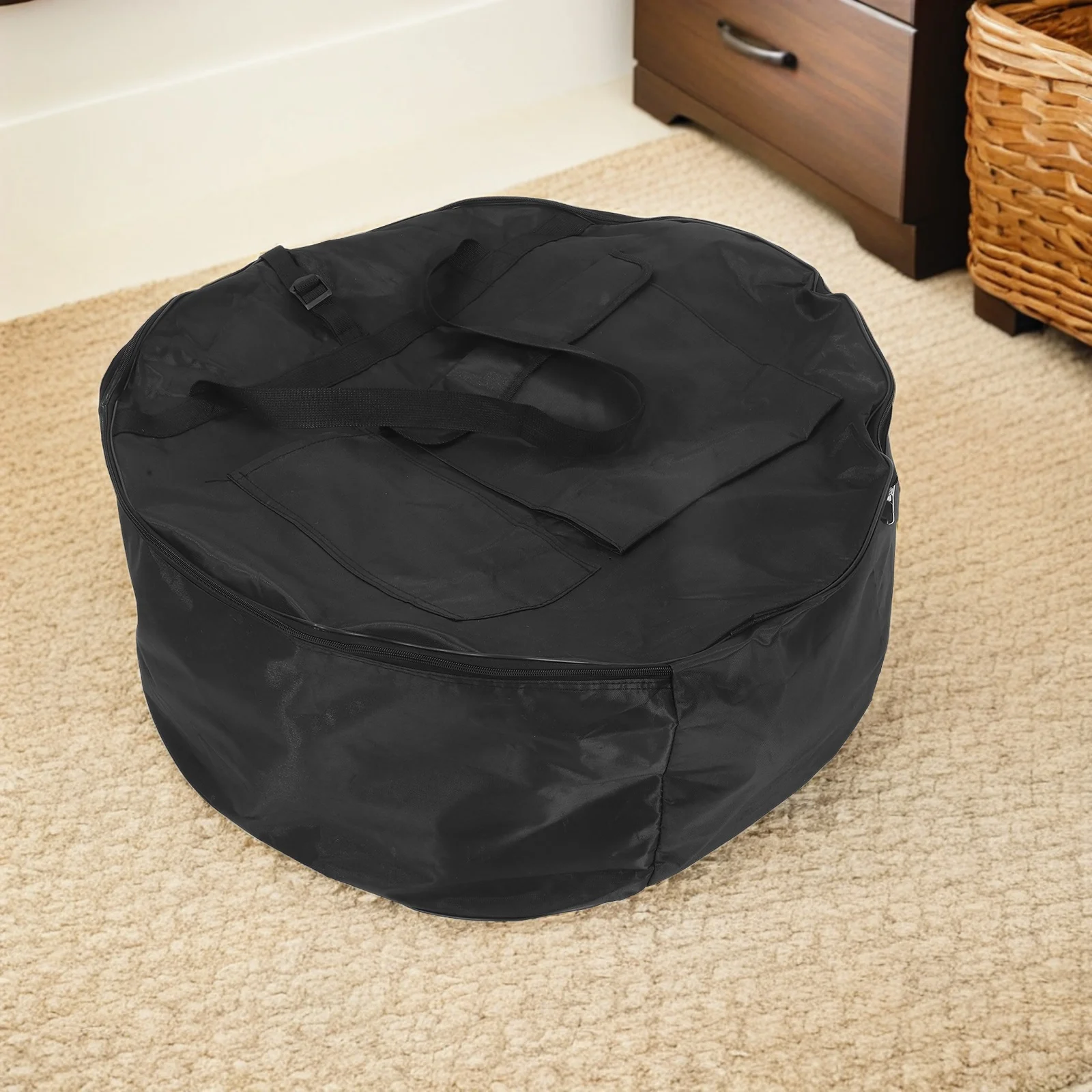 

Waterproof Oxford Cloth Shockproof Storage Pouch Portable Snare Carry Case For Musical Instruments Accessories Reusable