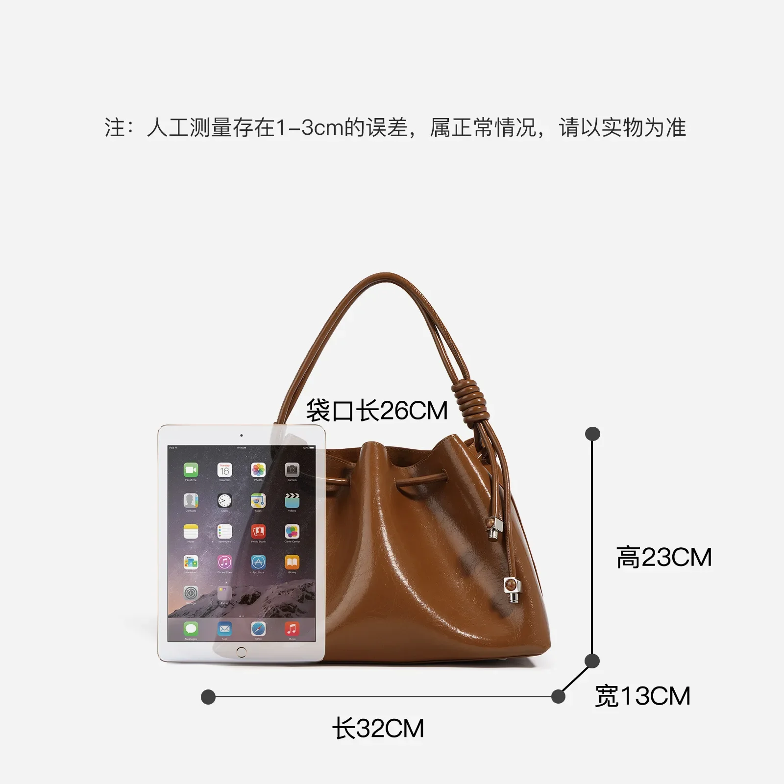 2025 Winter Leather Women's Bag Female Niche Commuter High-grade Portable Fashion Folds Clouds Designer Luxury Bag