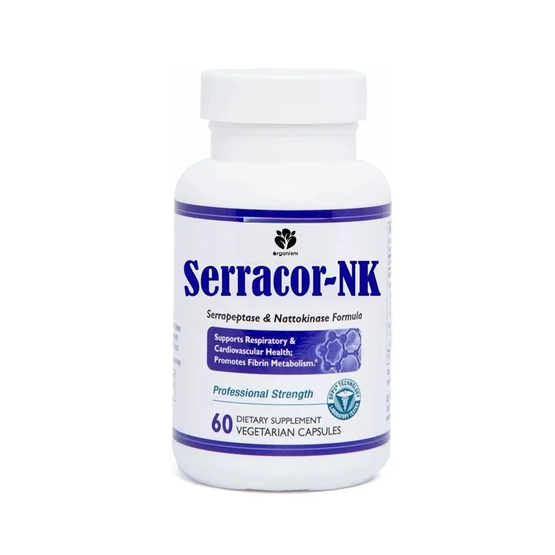 Protein hydrolysis system enzyme formula - containing acid resistant peptidase and acid resistant nattokinase, 60 capsules