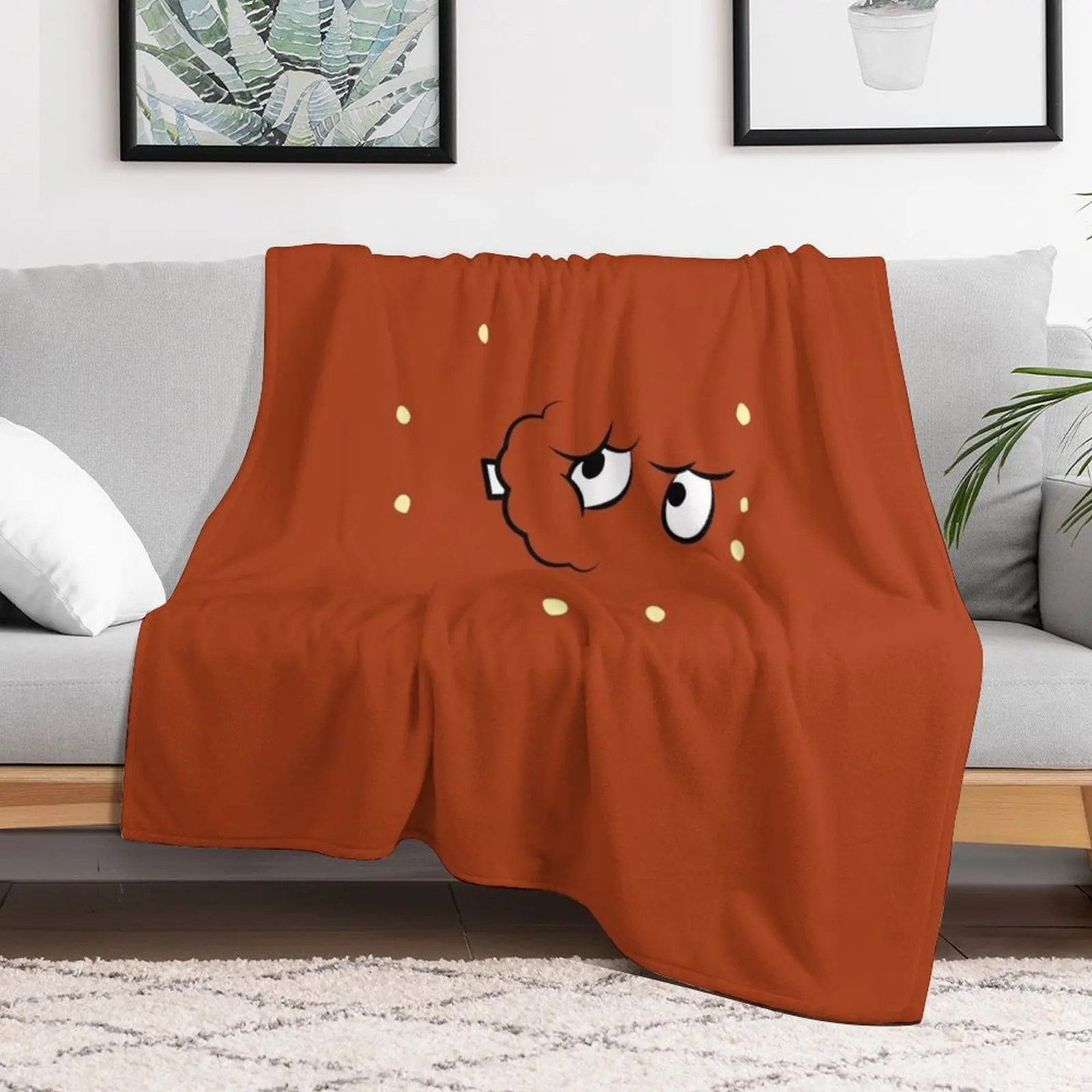 Aqua Teen Hunger Force - Meatwad Throw Blanket Weighted Decorative Beds warm winter decorative Blankets