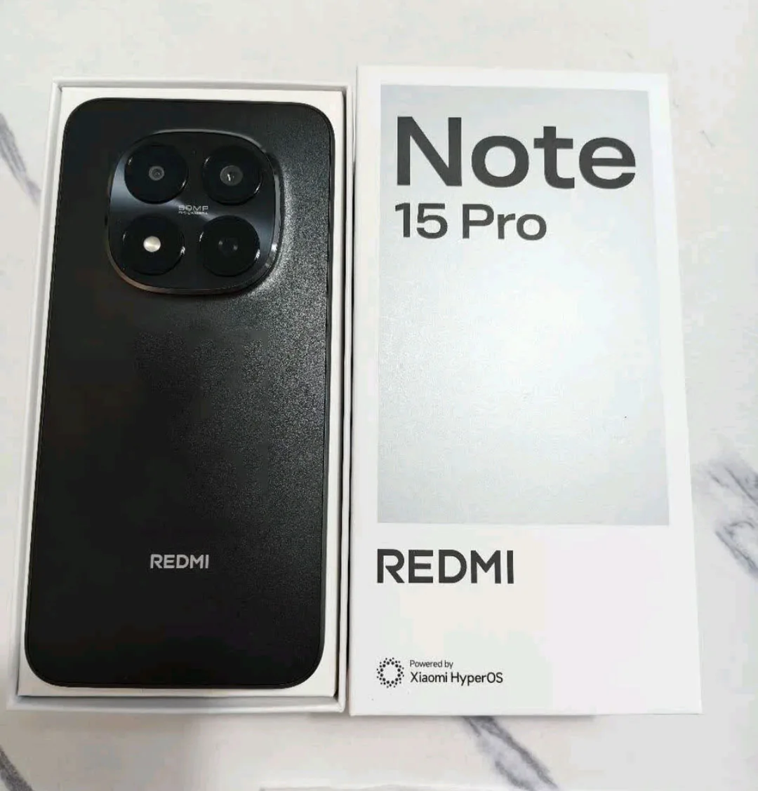 كاميرا Xiaomi Redmi Note 15 Pro الإصدار الصيني 256 جيجابايت/512 جيجابايت 6.83 بوصة 1.5 كيلو أبعاد شاشة 7400-Ultra 50 ميجابكسل + 20 ميجابكسل بطارية 45 وات 7000 مللي أمبير في الساعة