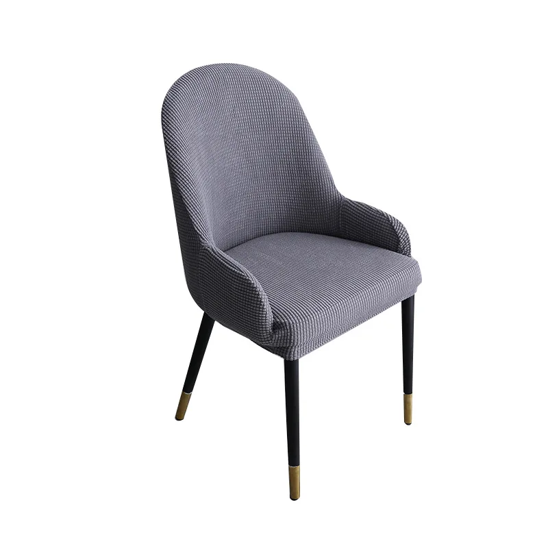 

1 шт., эластичный клетчатый чехол на стул, чехол для обеденного стула, бытовой защитный чехол для отеля и ресторана