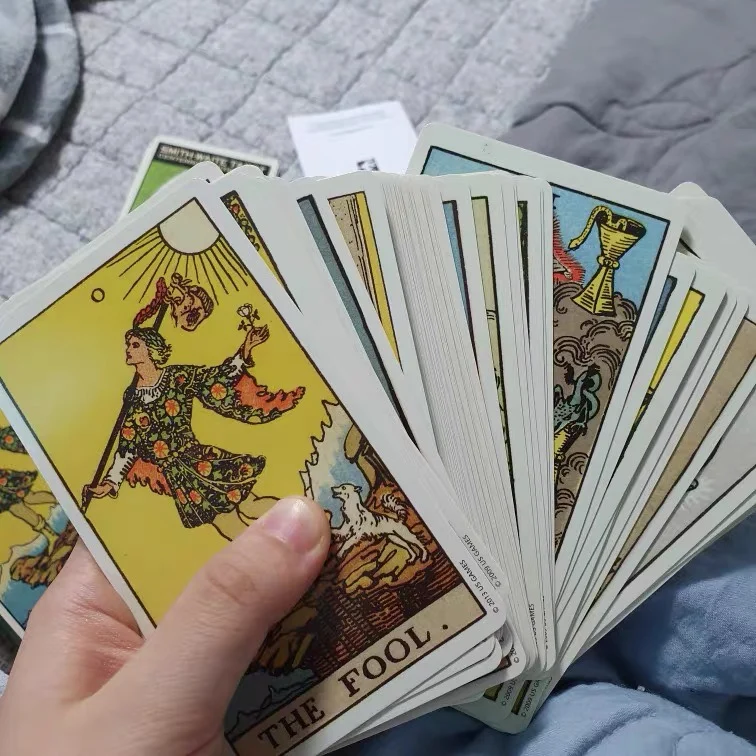baralho-de-tarot-smithwaite-cartas-de-jogo-lisas-baralho-sem-borda-com-moldura-facil-de-embaralhar-para-jogos-e-atividades-de-mesa