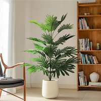 78cm Artificial Palm Plants Large Fake Tropical Coconut Tree Green Cycads Leaf Plastic Shrub Plant for Home Balcony Office Decor