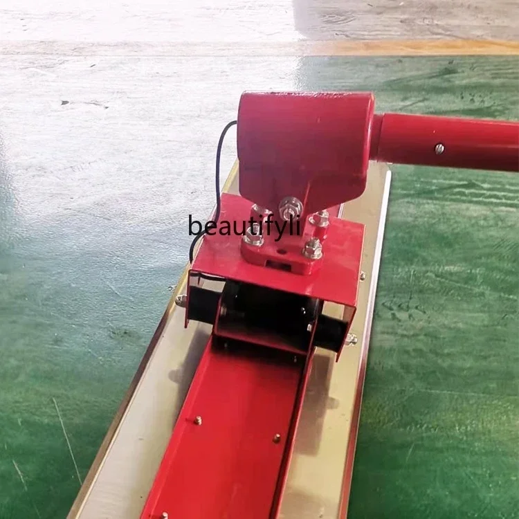 

Cement pavement light receiving large trowel lithium battery vibration light receiving grinding flat ruler scraping flat ruler