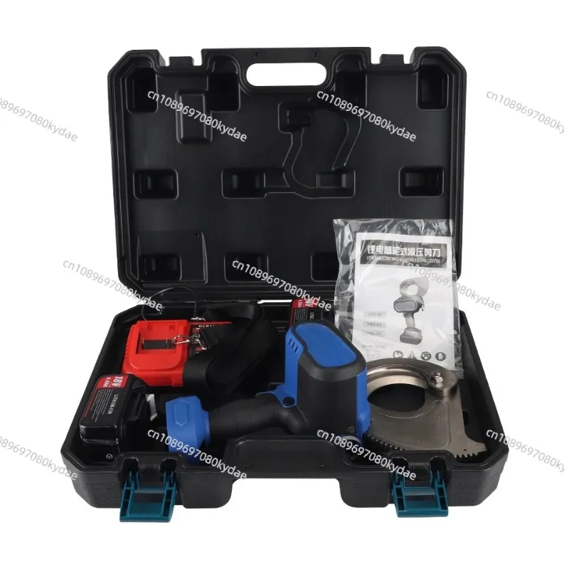 EMS-60 Safety Ratchet Cable Cutter Electric Battery Power Copper Aluminum Wire Cutters Tool