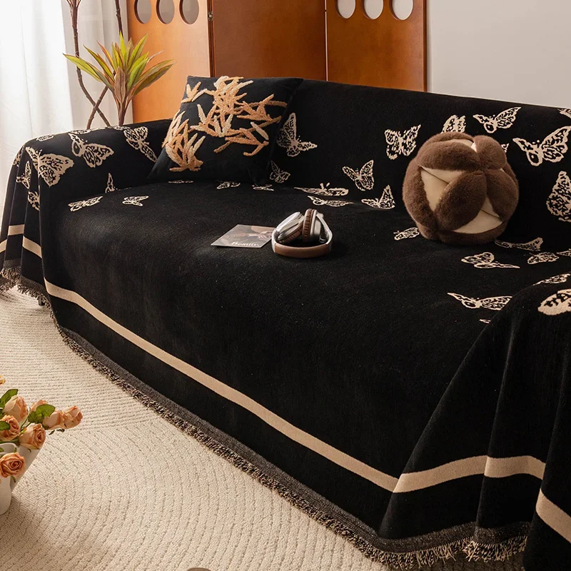 

Four Seasons Universal 2024 New Style Sofa Towel One Whole All-inclusive Universal Advanced Sense Cover