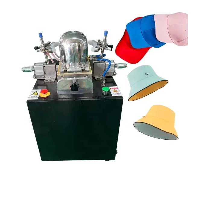

Automatic Baseball Hat Cap Ironing Making Machine Cap Hat Steam Steamer Press Machine