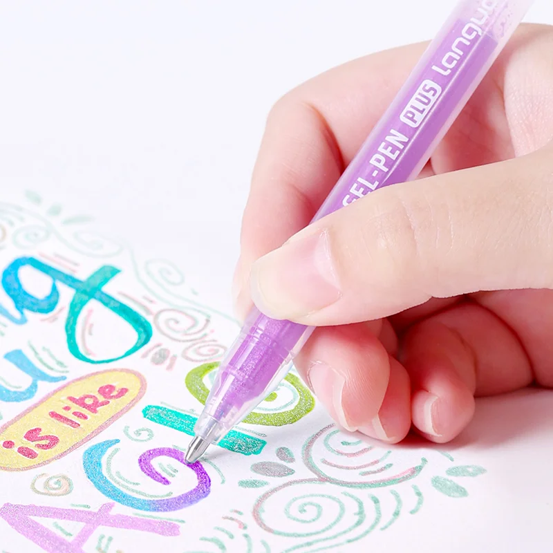 

Mr. Paper Flash Effect Fluorescent Pen 24 Colors/Set Short Drawing Handbook Recording Marking Pen Handbook Art Student Gifts New