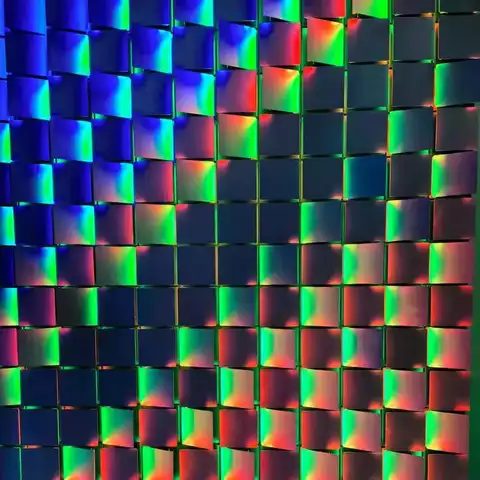 Led Scalelike Matrix Light RGB DMX Control for Event Night Club 50cm*50cm Size with 36 Pcs Scalelike per Cabinet
