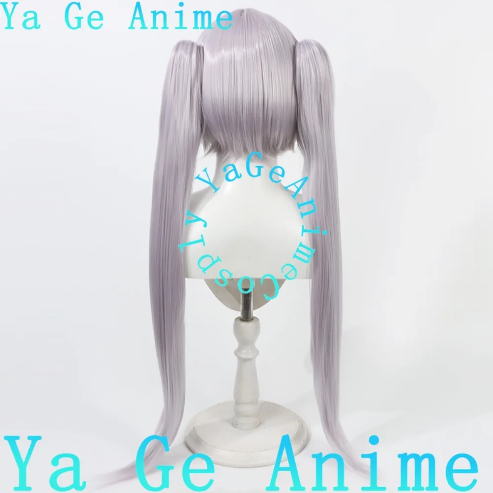 VTuber 우사키 미미 코스프레 가발 클로 클립 애니메이션 리얼리티 쇼 게임 롤플레잉 가발 애니메이션 댄스 파티에 사용됨