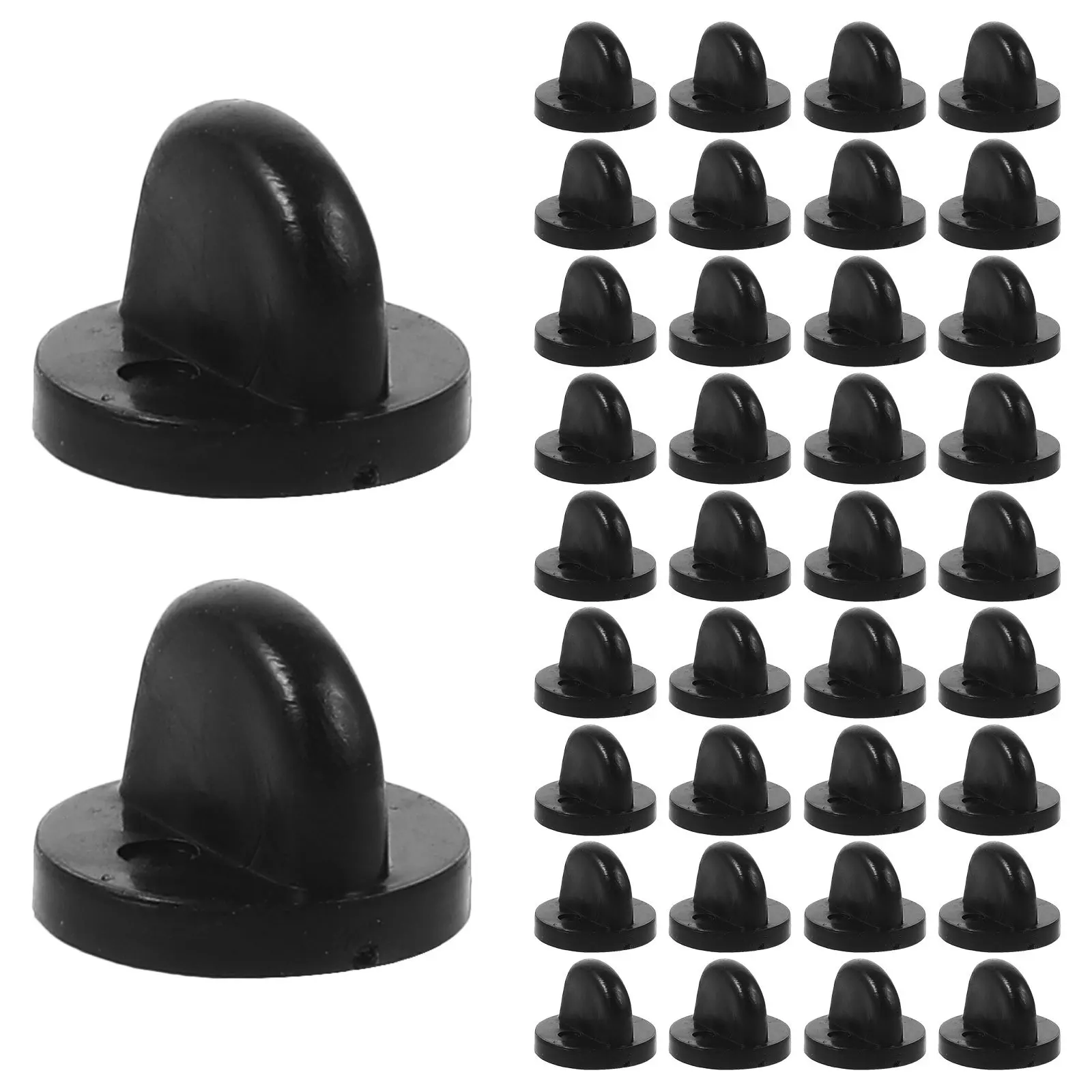 

100Pcs Durable Locking Pin Backs Clutch Pins for Tie Tacks Lapel Badge Jewelry Making DIY Supplies Lapel Pin Backs