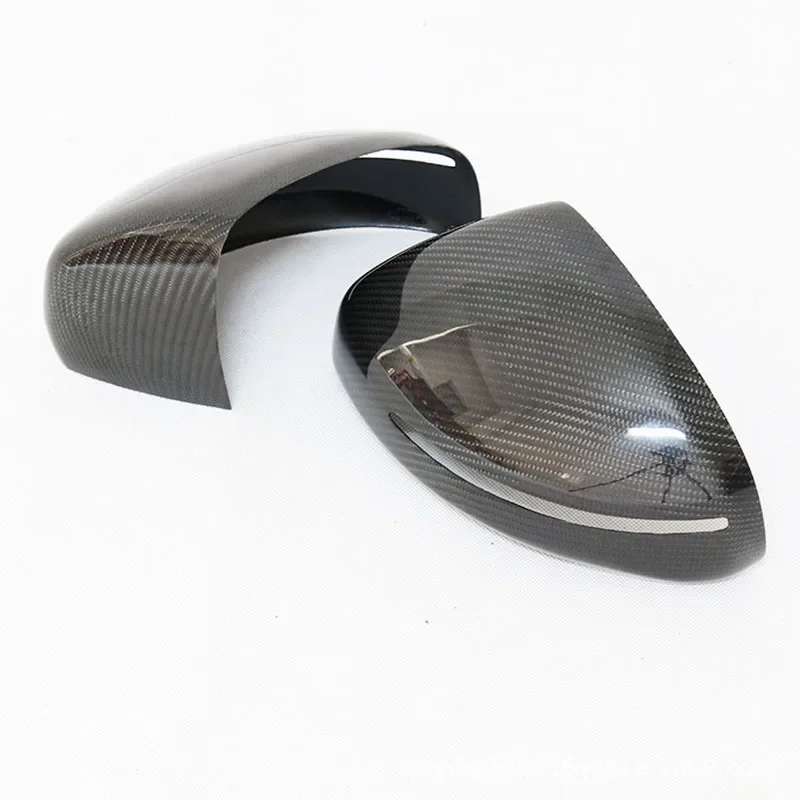 

For AUDI R8 Real Carbon Fiber 2007-2011 Exterior Black Rearview Mirror Cover Decoration Modification Body Kit Accessories