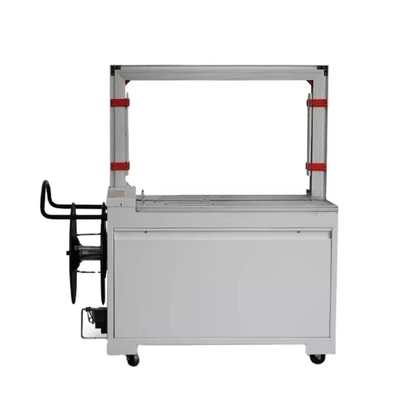 Automatic strapping machine, high table packing box carton with PP tape