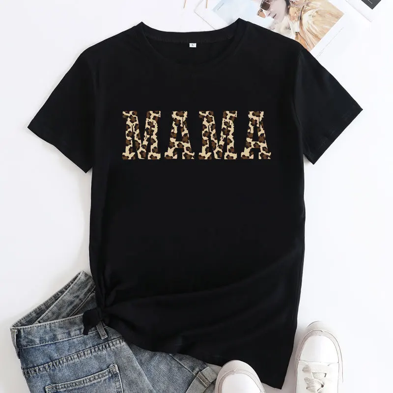 JFUNCY-camiseta gráfica de manga curta feminina, camiseta de algodão feminina, roupas femininas, top de verão, moda feminina, novo, 2024