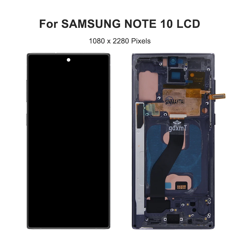 Note 10 For Samsung Tested For Note10 N970F N970U N970W N970N LCD Display Touch Screen Digitizer Assembly Replacement