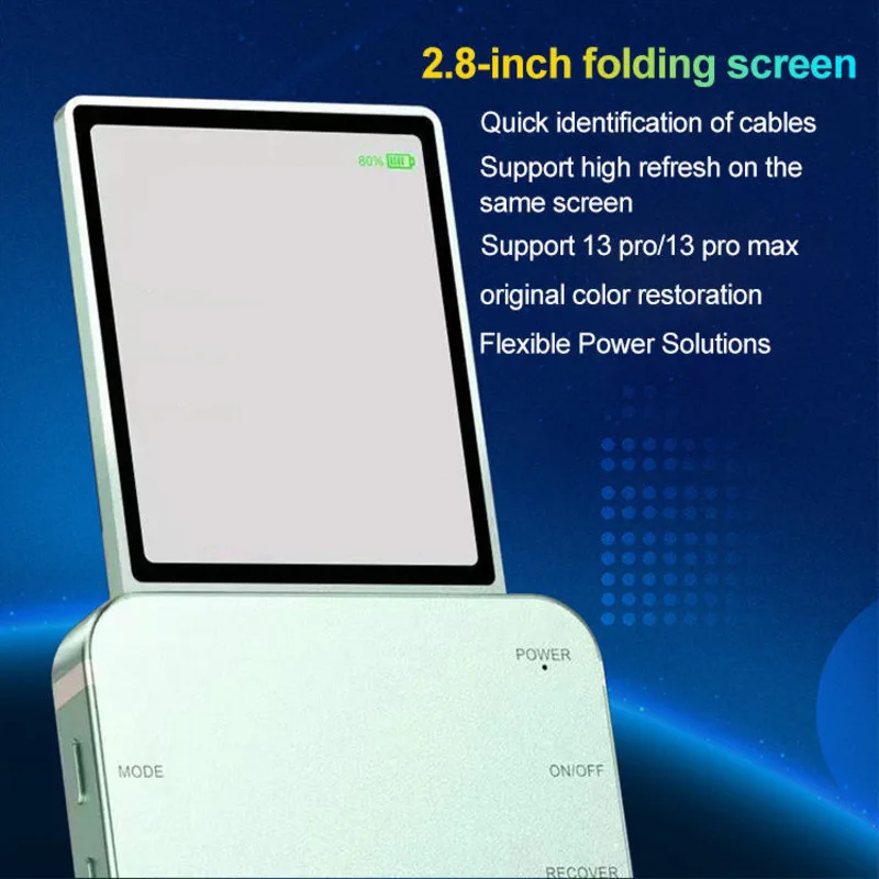 2022 New Update DL400 LCD Tester With Display Screen For iWatch For Samsung Huawei For iPhone 6-13promax Recovery LCD Test