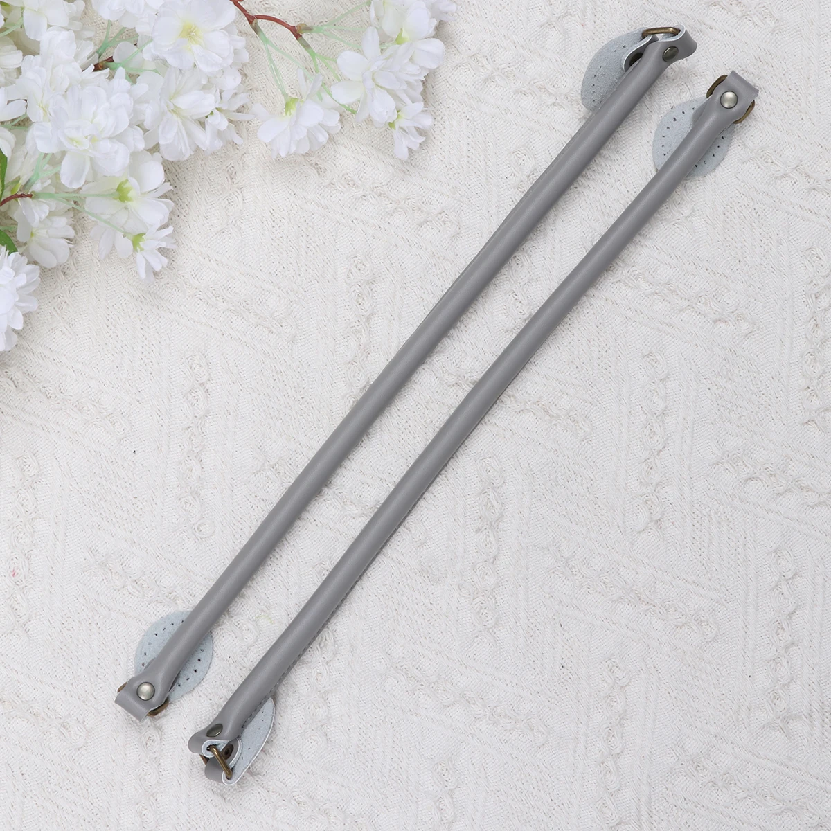 

1Pair 60Cm Handbag Belt DIY Sewing Tote Bag Accessories Thicken Strap Grey Bag Strap Handbag Belt
