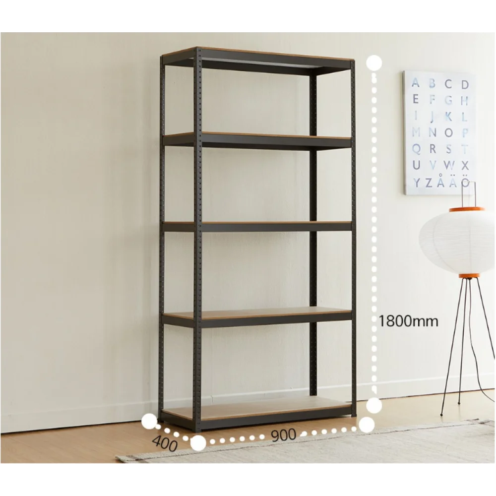 Storage Shelves 5 Tier Adjustable Storage Heavy Duty Metal Storage Rack Unit Warehouse Pantry Closet Kitchen 23