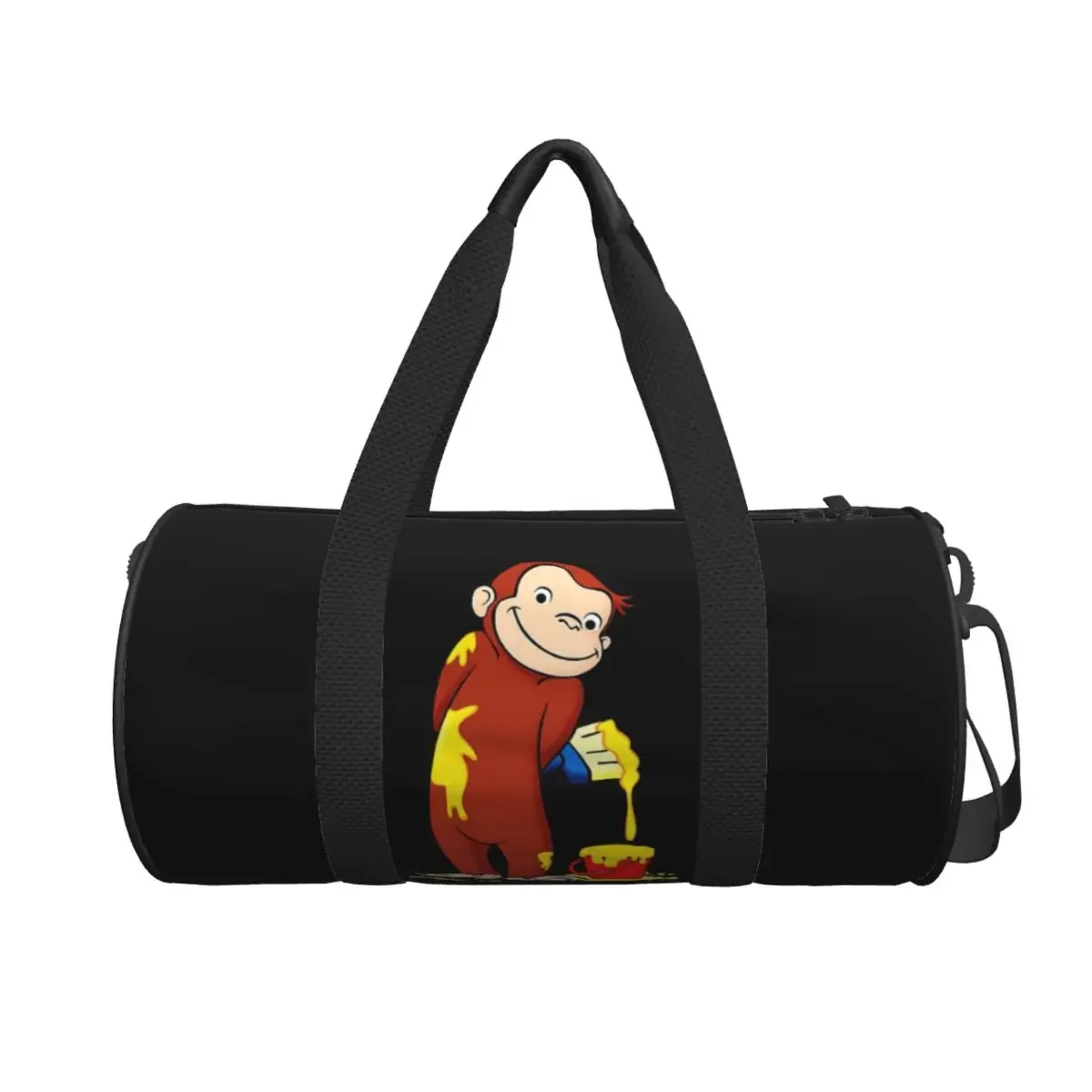 

Большая спортивная сумка Curious George, многофункциональная дорожная сумка Duffle, сумки для фитнеса