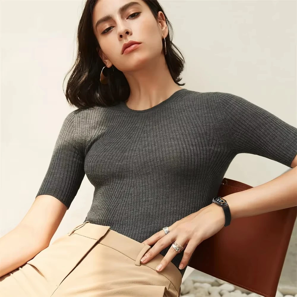 Nylon Loop for xiaomi Mi Band 9 8 Strap 8 NFC SmartWatch men Wristband Replacement sport pulsera Correa Miband 10 9 8 Bracelet