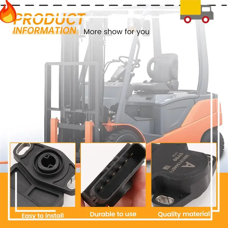 

Discount-For Toyota 8FD/G/B Eectric Forklift Accelerator Accelerometer Sensor 58810-13440-71