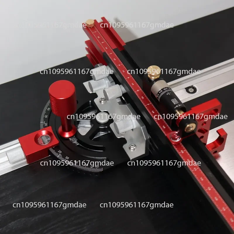 New push handle push ruler chute woodworking angle table saw band saw flip-chip engraving machine trimming DIY tool