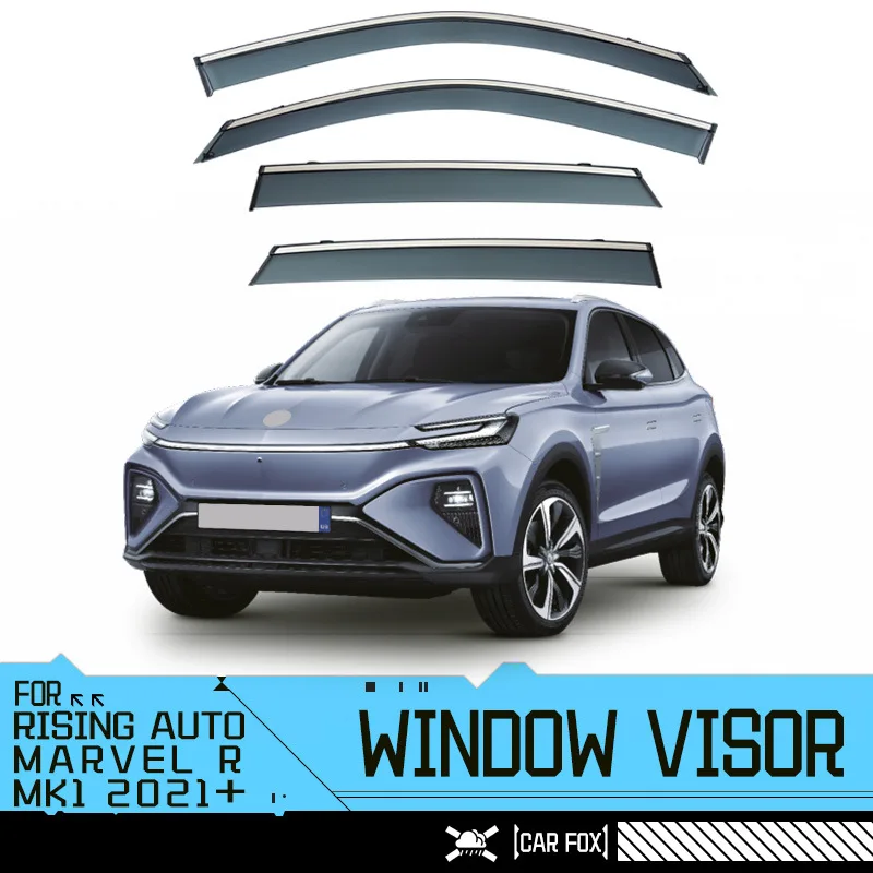 

Для Toyota MARVEL R 2021+ Дефлекторы окон, навесы-козырьки, защита от дождя и солнца для боковых окон, автоаксессуары