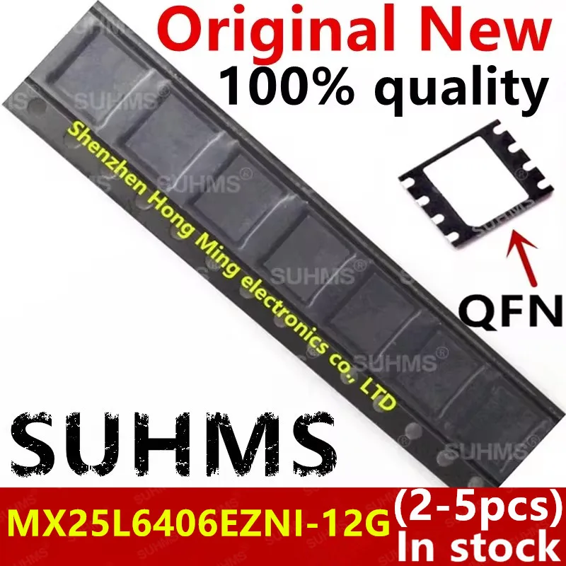 

(2-5piece)100% New MX25L6406EZNI-12G MX25L6406EZNI MX25L6406E MX25L6406 QFN-8