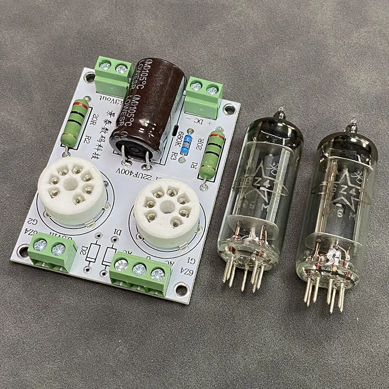 6Z4 Vacuum Tube Rectifier Board Learning Ball Power Supply Single and Double Power Winding Suitable