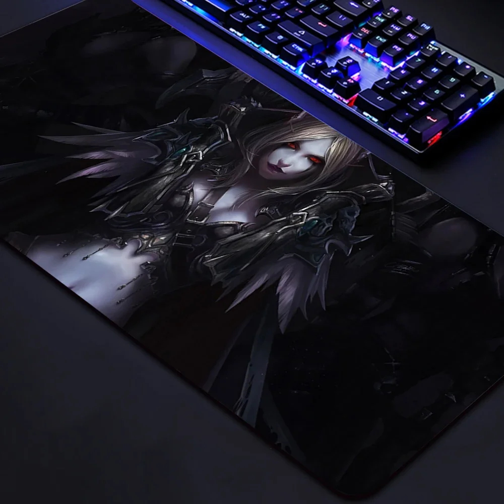 World of Warcraft 900x400 Large Gaming Mouse Pad Mat Grande WOW Lich King Gamer XL Computer Mousepad Game Desk Play Pad for Csgo