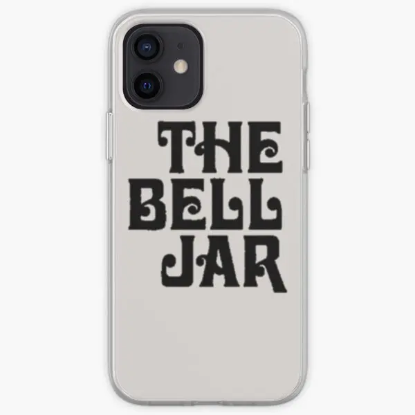 The Bell Jar Sylvia Plath Lettering Ip  Phone Case Customizable for iPhone X XS XR Max 6 6S 7 8 Plus 11 12 13 14 Pro Max Mini