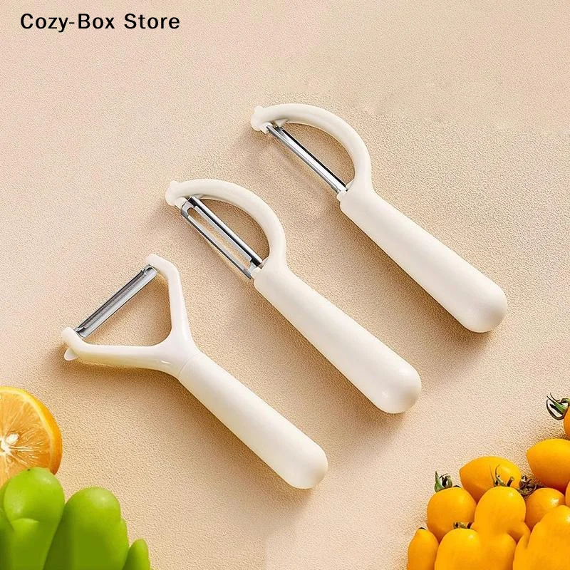 [ZY]Multifunctional Long Handle Peeler Sharp Peeler Fruits Vegetable Potato Carrot Easy Peeling Tools Kitchen Gadgets[ZY]