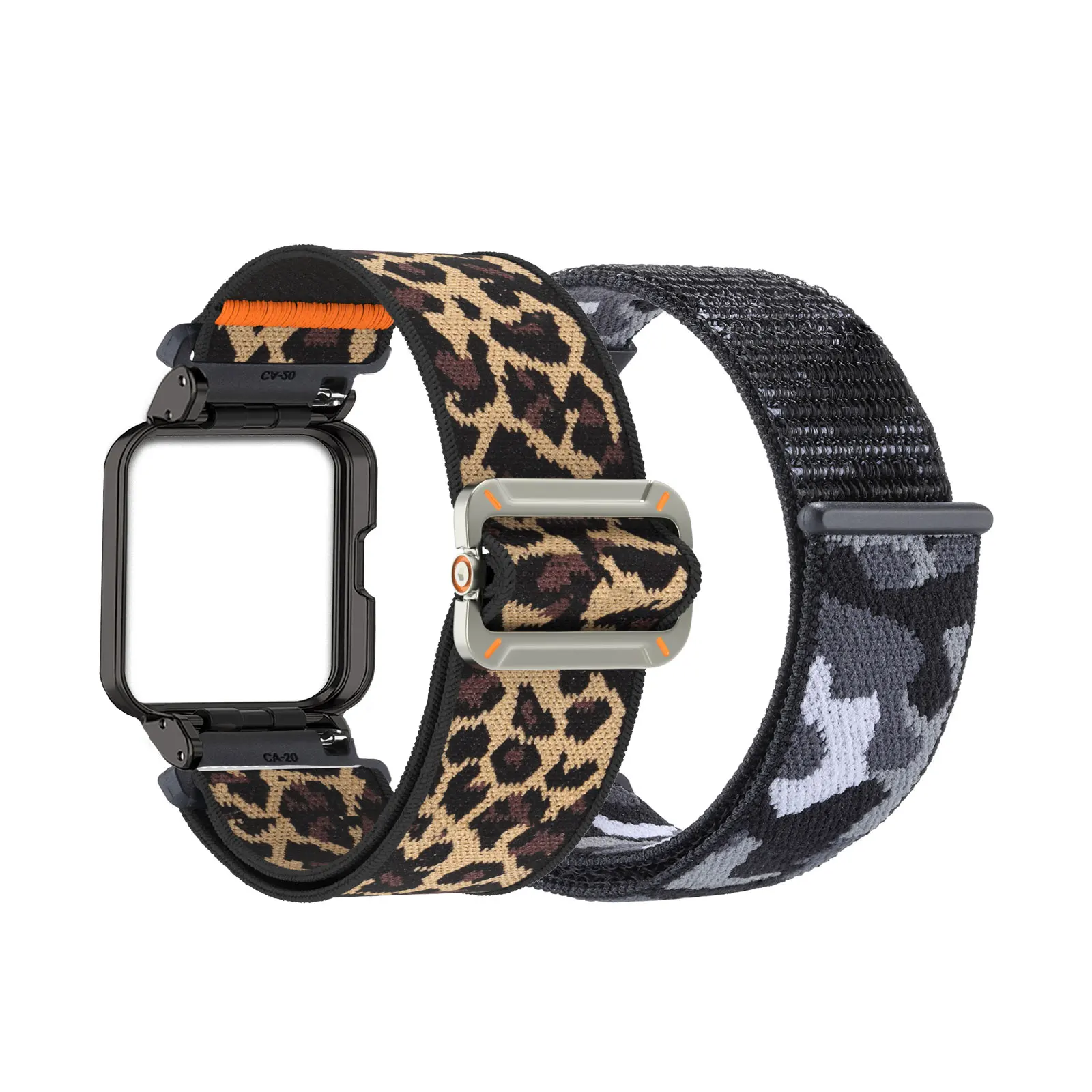 

2pcs Nylon Bands for Xiaomi Mi Watch Lite 2/Redmi Watch 2 Lite Band, Elastic Nylon Sports Strap