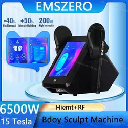 Emszero-máquina para adelgazar y esculpir, equipo de belleza para pérdida de peso, estimulación muscular EMS, reducción de grasa, 15Tesla, 6500W