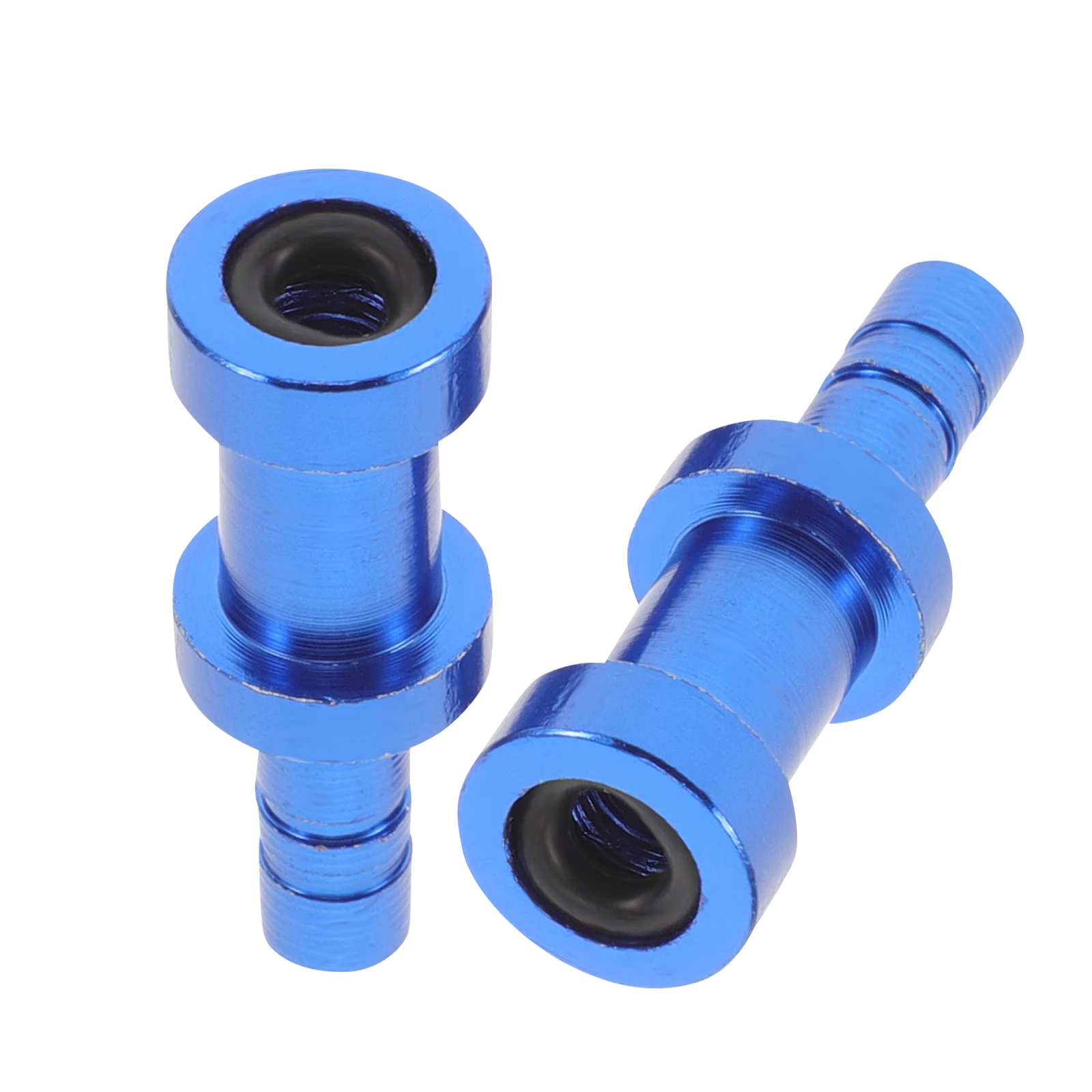 

2 pcs Aluminum Bike Valve Stems Tubeless Core French Nozzle Adapter Bicycle Tire Repair Cycling Parts Pump Replacement Accessory