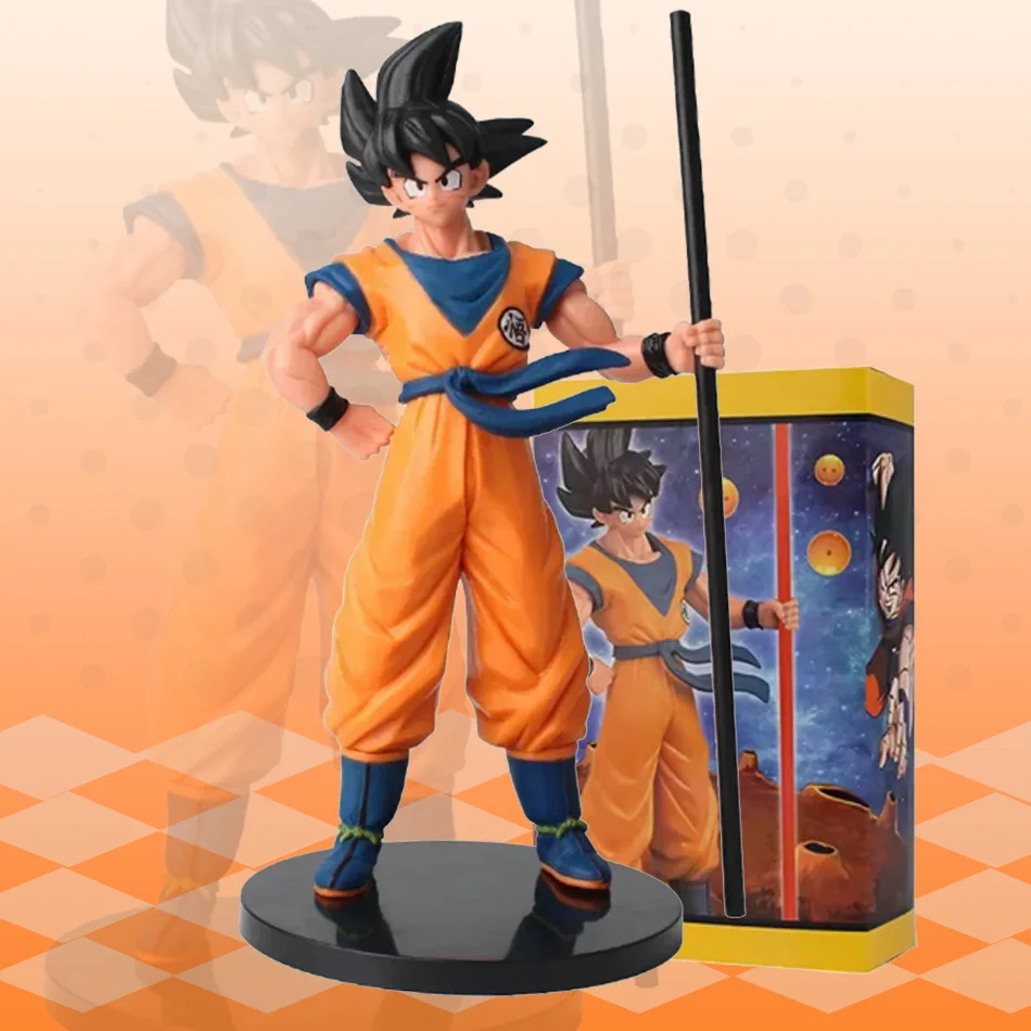 

PVC Figure of Son Wukong, Super Saiyan Son Goku Model, Anime Decoration, Figura de Anime, 22cm