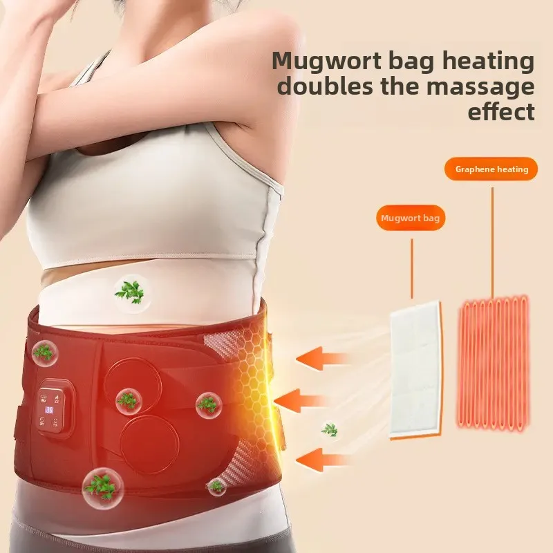 

Smart Heating Waist Support – Thermal Massage, USB Charging & Adjustable Fit