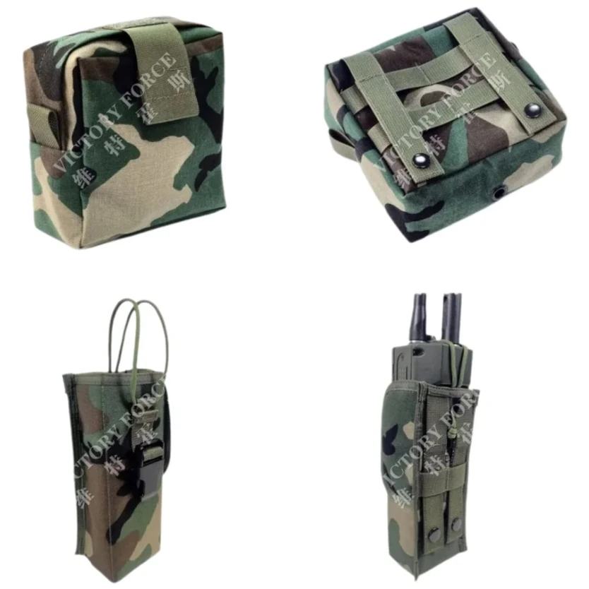 

Outdoor Medical Emergency Kit (Empty) Radio Bag