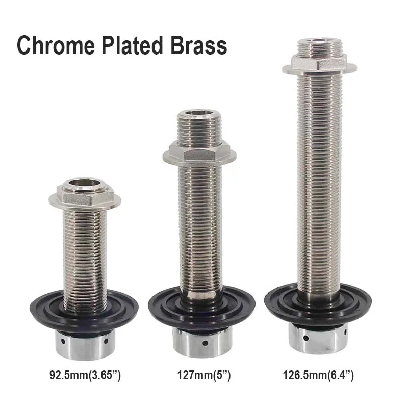 Chromowany cholewka 5/8 "ID Bore Draft piwo Homebrew Kegging części DIY Kegerator Jockey akcesoria do pudełek