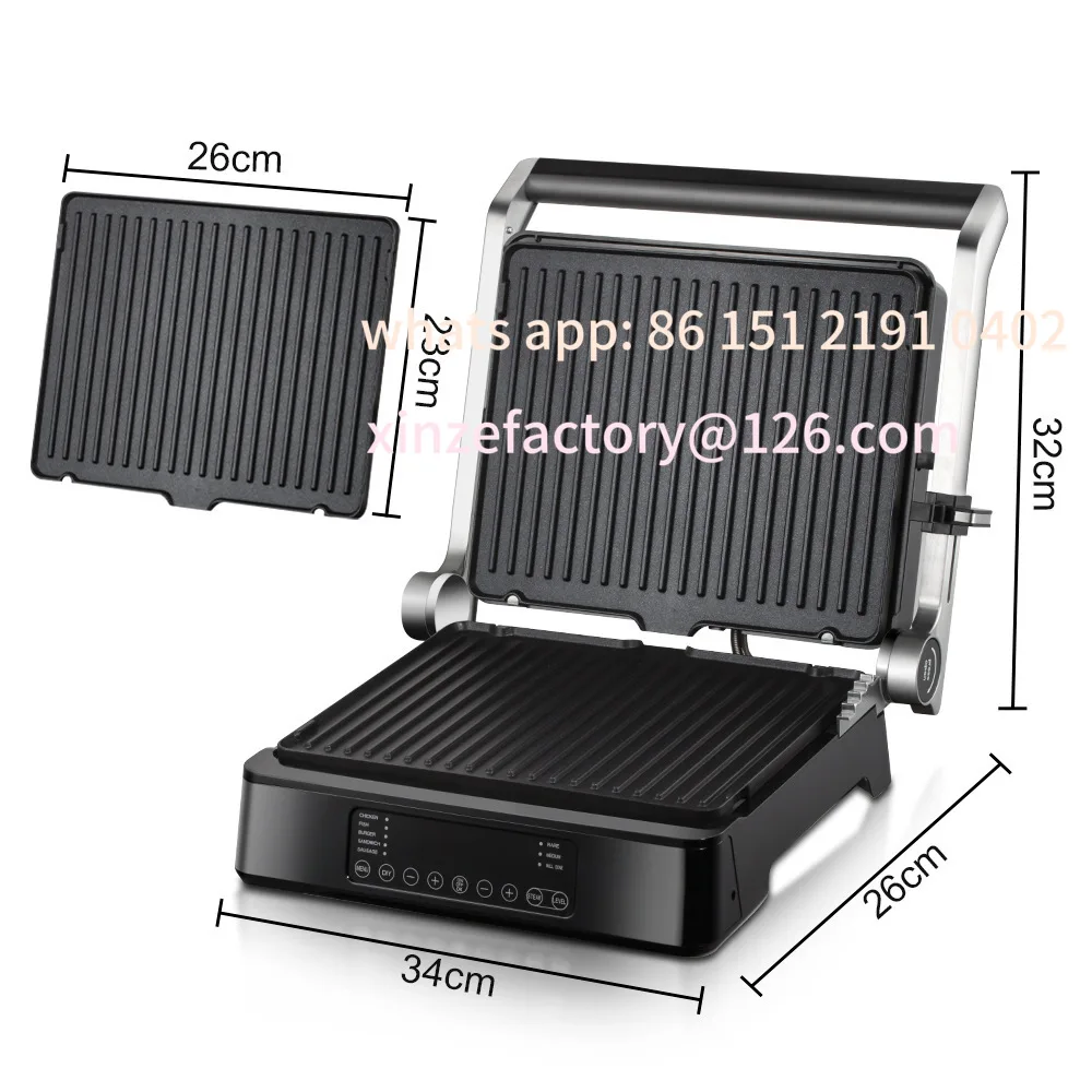 Customizable Steak Machine Sandwich Machine Waffle Machine Removable Smart Display