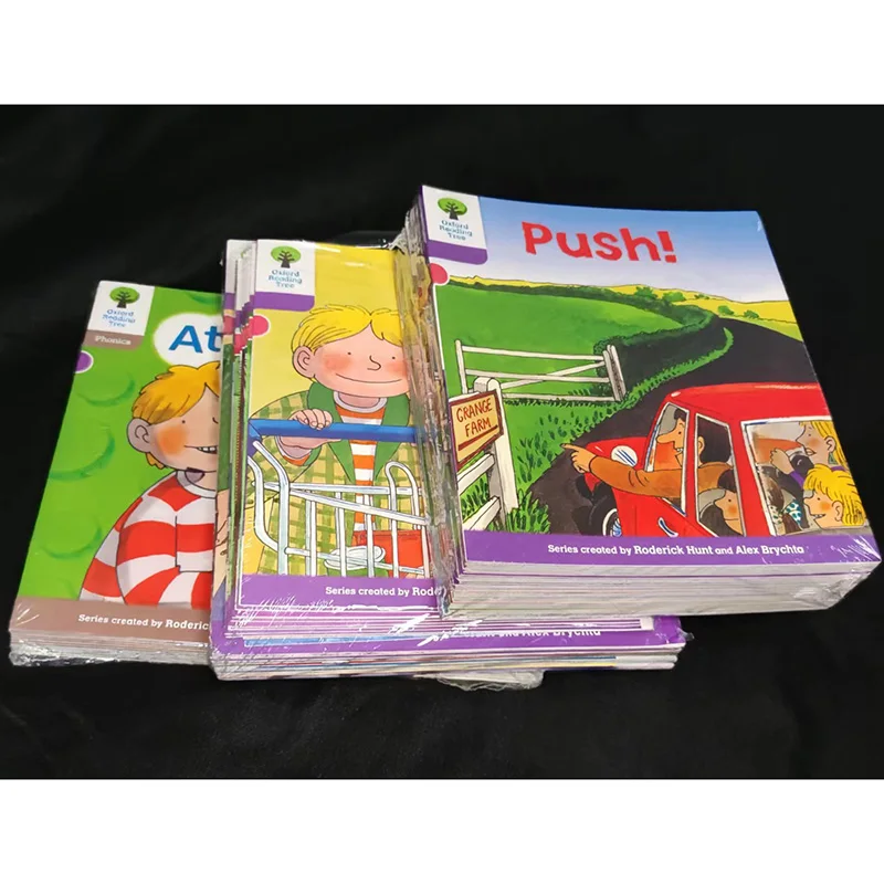 Oxford tree-libro de imágenes graduadas en inglés, lectura extendida, 1 etapa, adecuado para niños de 3-12 años para aprender