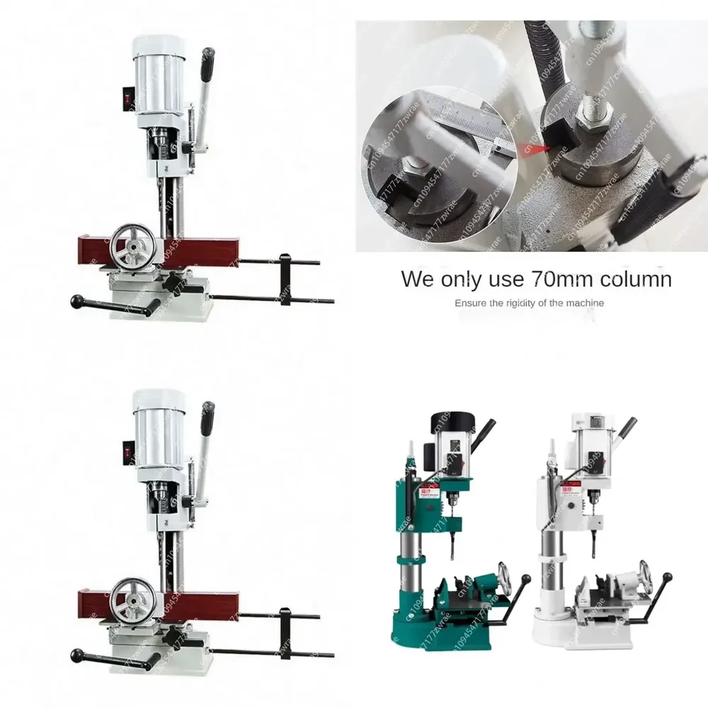 CNC Woodworking Mortiser Machine with Tenoning Punching & Square Drilling Motor As Core Component