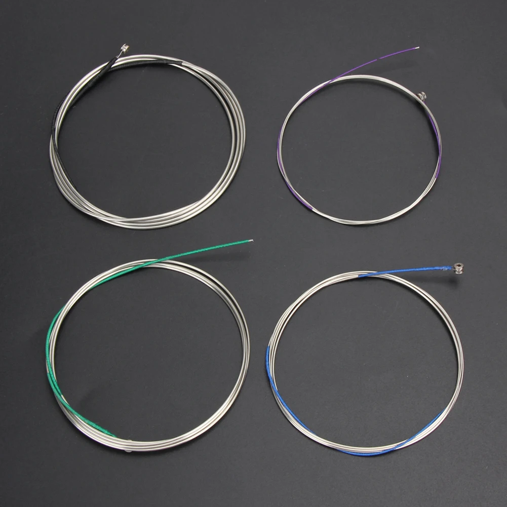 Deutsch Silber Cello Saiten satz Ersatz C-G-D-A Instrumenten saite langlebig für 4/4 3/4 Musik instrumenten teile in voller Größe