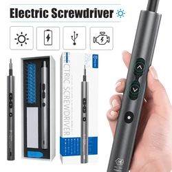 28 in 1 Precision Electric Screwdriver S2 Alloy Steel Bit Screwdrivers Type-C Fast Charging Screwdriver Set Repair Power Tools