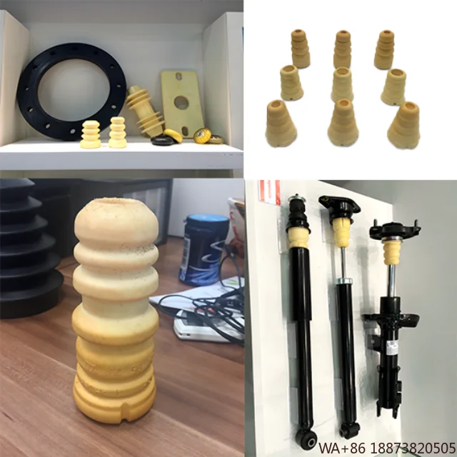 مصنع تصنيع النباتات توريد آلة صب المطاطي البولي يوريثين الجديدة لبناء إنتاج إيقاف عثرة الصدمات في السيارة #3