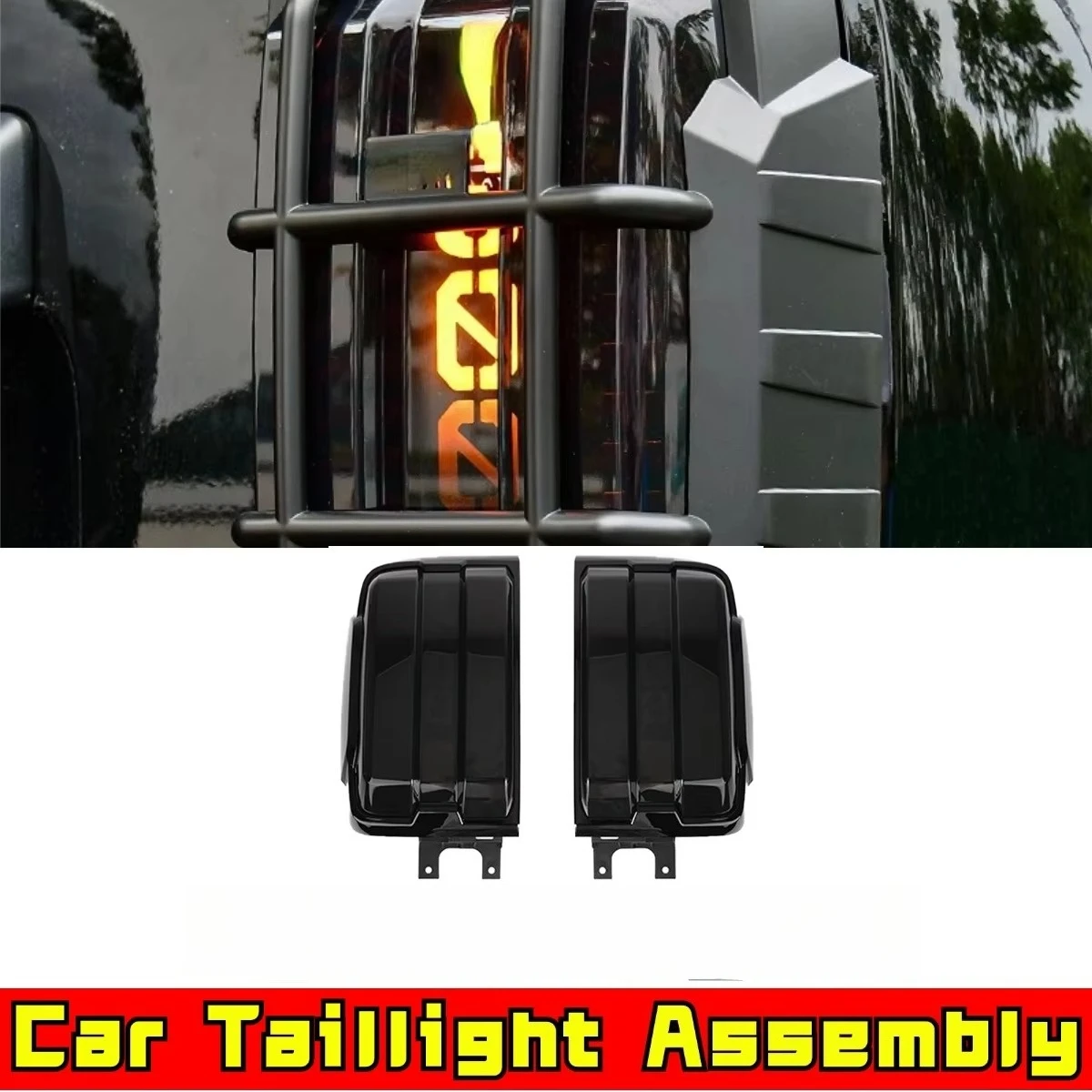 Left Right Rear LED Taillight Taillamp Tail Lights Assembly Wide Light Corner Lamp For