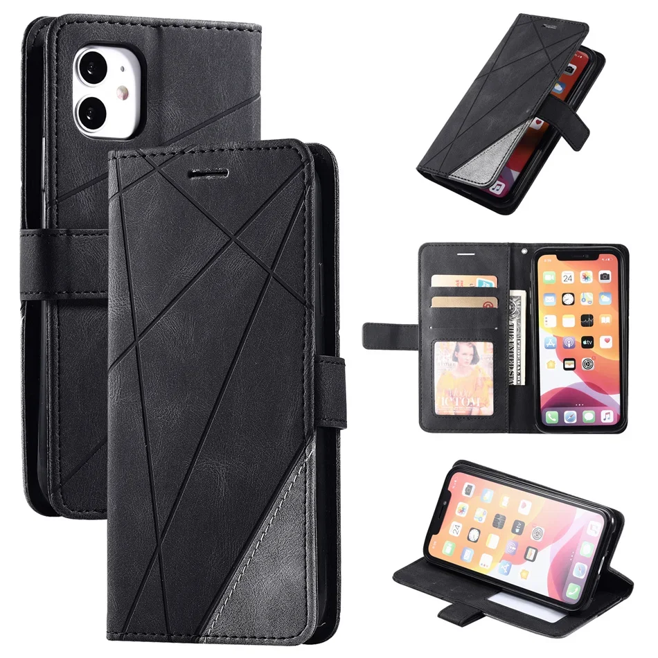 Flip Leather Wallet Case For Samsung Galaxy A04S A04E A05 A05S A13 A14 A24 A32 A33 A34 A35 A50 A52 A52S A53 A54 A55 5G S24 S23