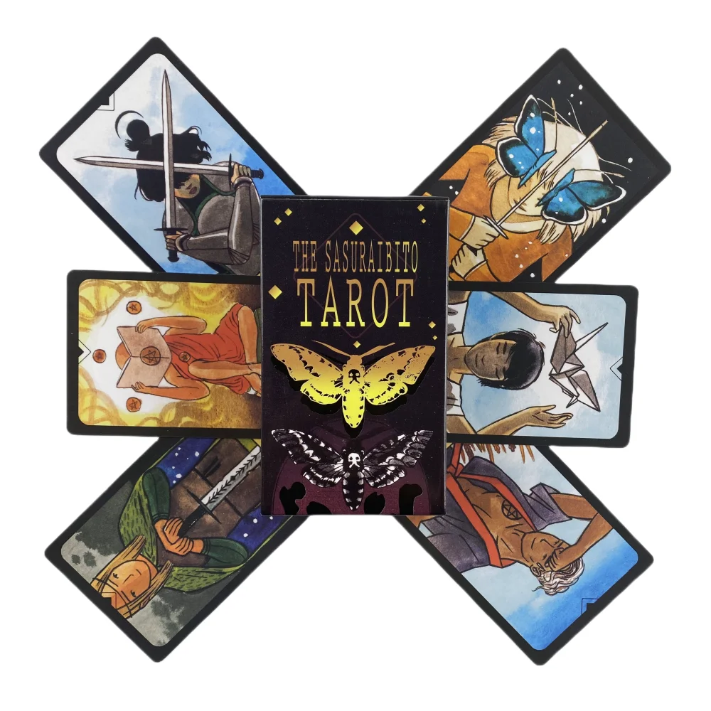 The Sasuraibito Tarot Cards A 78 Deck Oracle English Visions Divination Edition Borad Playing Games